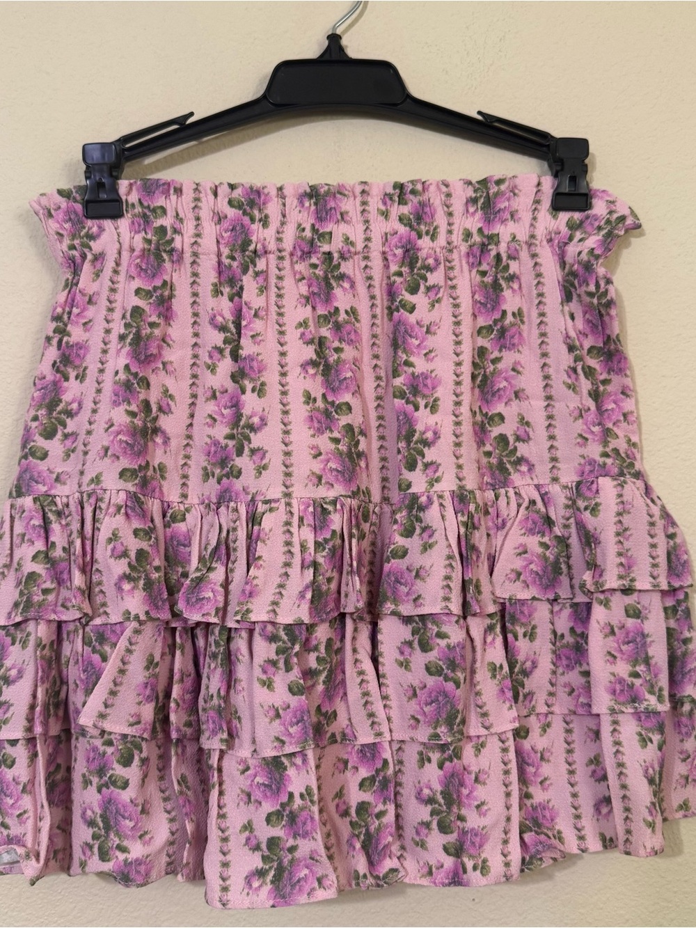 LoveShackFancy ruffle skirt NWT XS